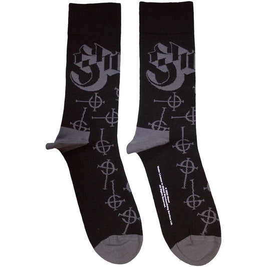 GHOST - Symbol Pattern Socks (7-11)