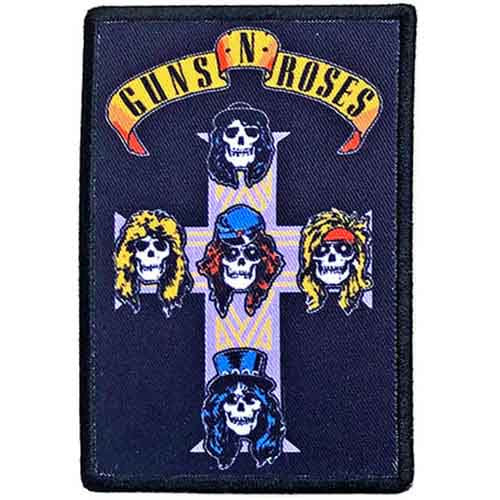 GUNS N' ROSES - Nightrain Cross Printed Patch