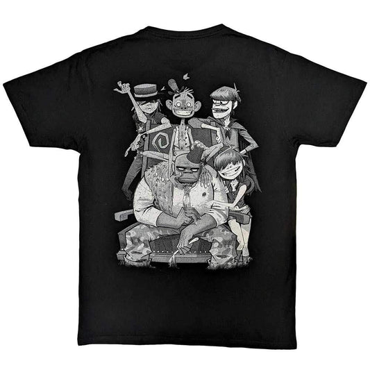 GORILLAZ - Pocket Spray - George Group T-Shirt