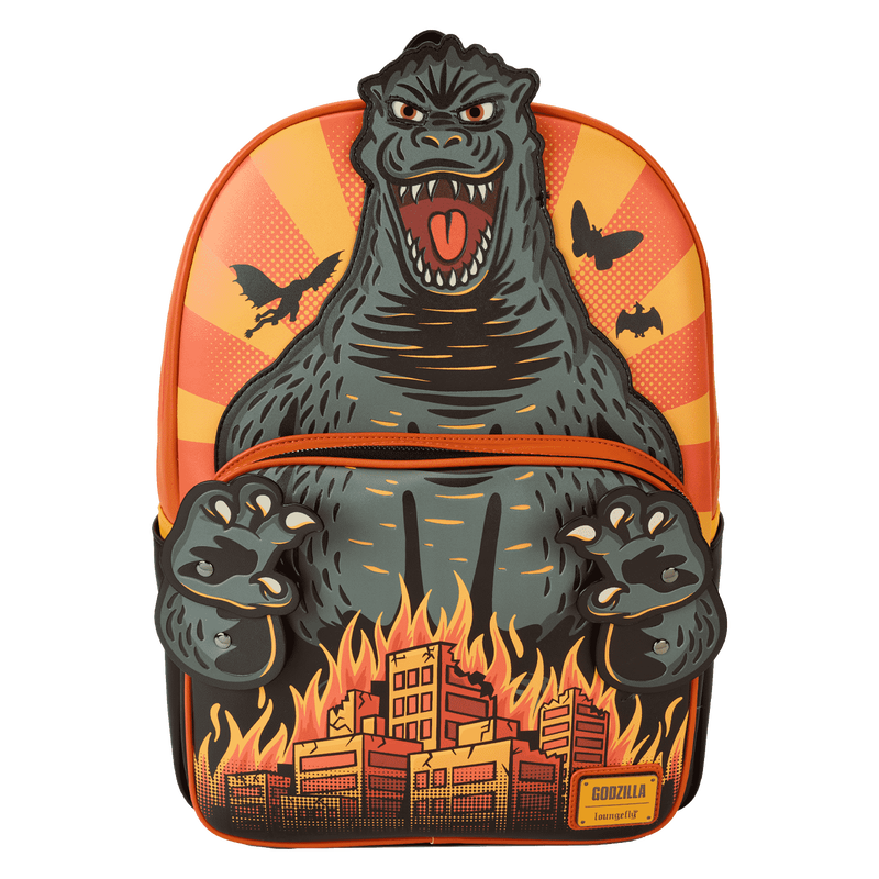 LOUNGEFLY : GODZILLA - Attack Cosplay Backpack