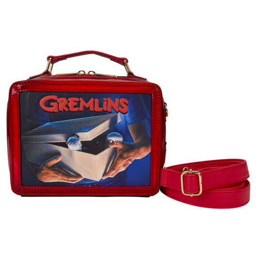 LOUNGEFLY : GREMLINS - 40th Anniversary Vintage Lunchbox Crossbody Bag