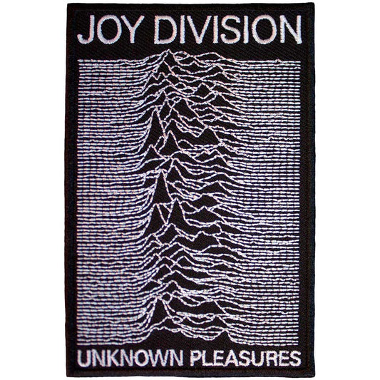 JOY DIVISION - Unknown Pleasures Woven Patch