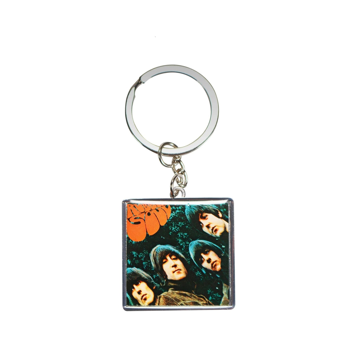 BEATLES - Rubber Soul Metal Keyring