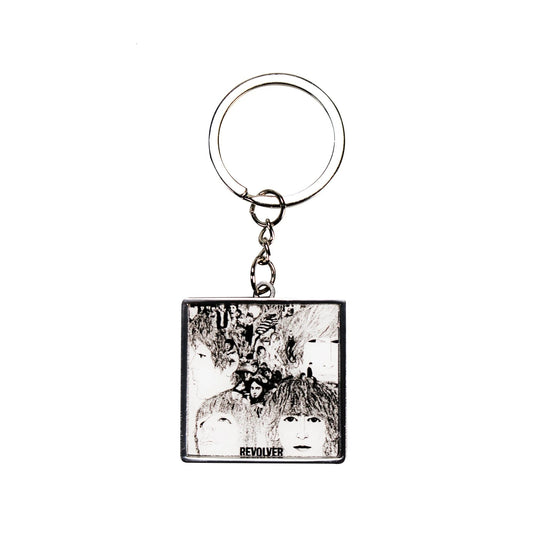 BEATLES - Revolver Metal Keyring