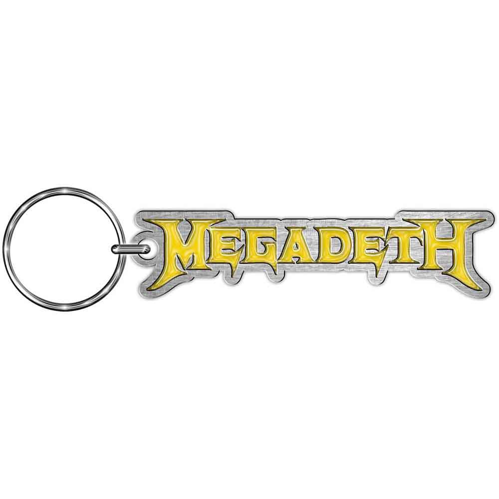 MEGADETH - Logo Enamel Keyring