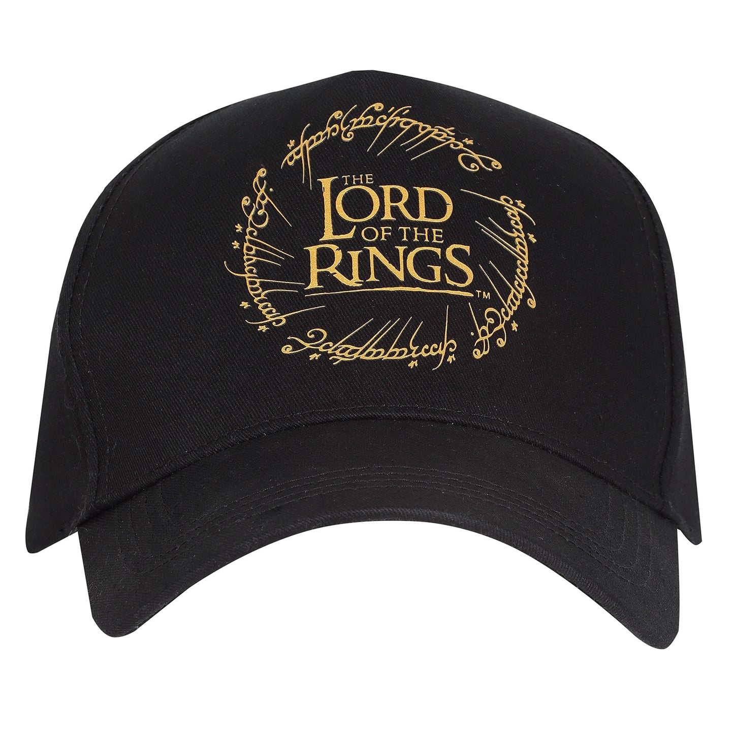 LORD OF THE RINGS - Gold Logo Cap