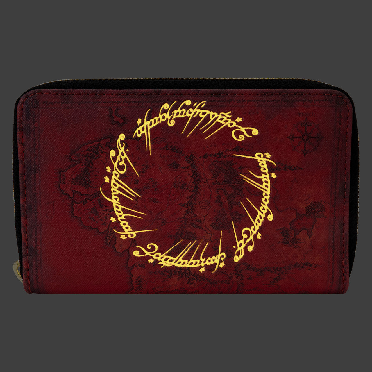 LOUNGEFLY : WARNER BROTHERS - Lord Of The Rings One Ring Zip Purse