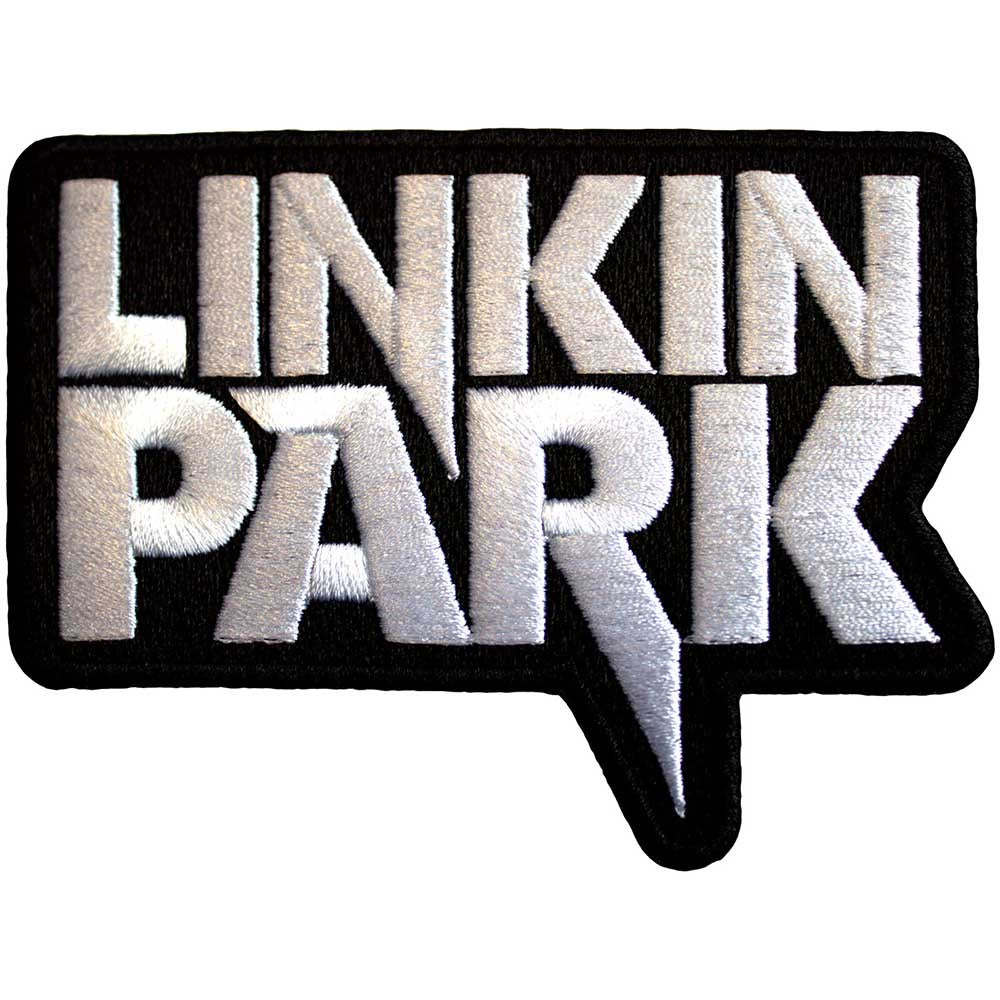 LINKIN PARK - White Logo Woven Patch