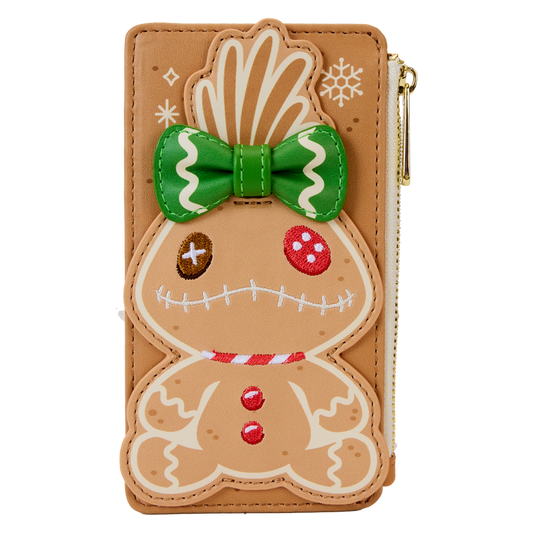 LOUNGEFLY : LILO & STITCH - Stitch Scented Gingerbread Large Card Holder