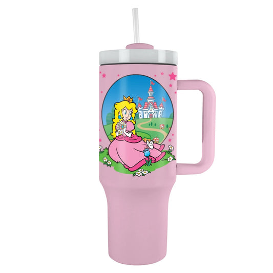 MARIO - Princess Peach  Stainless Steel 40oz Tumbler