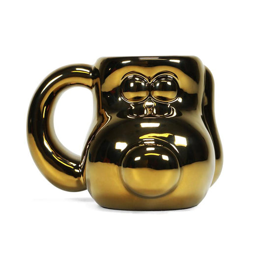 WALLACE & GROMIT - Gold Gromit 3D Mug