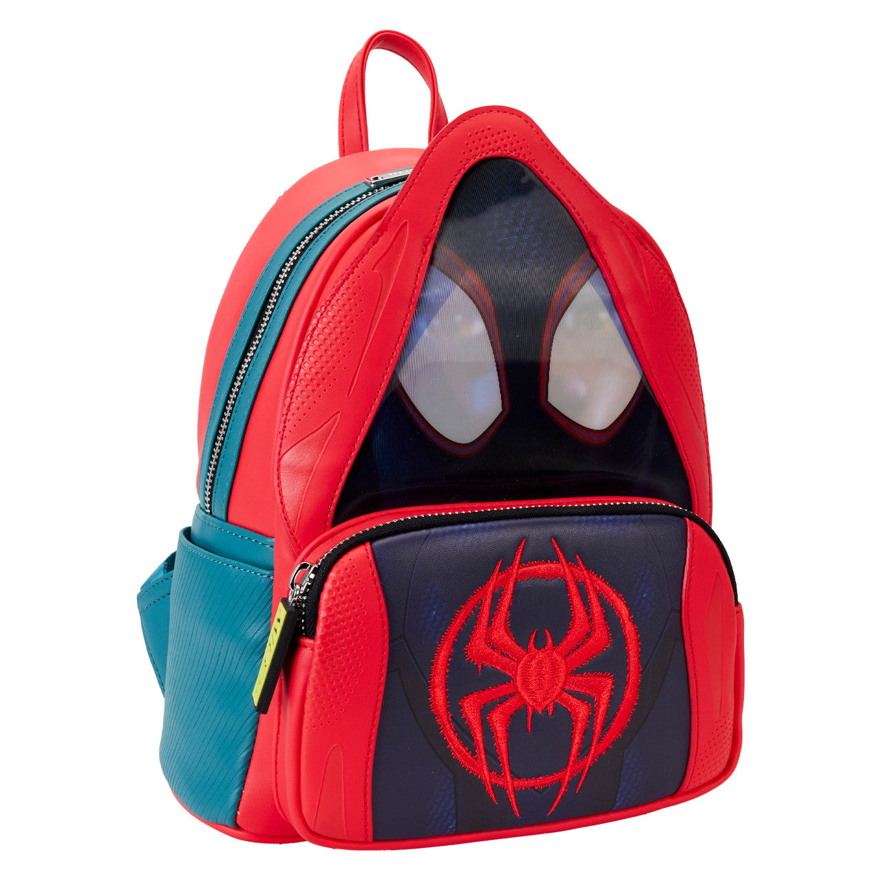 LOUNGEFLY : MARVEL - Miles Morales  Hoody Cosplay Spider-Verse Mini Backpack