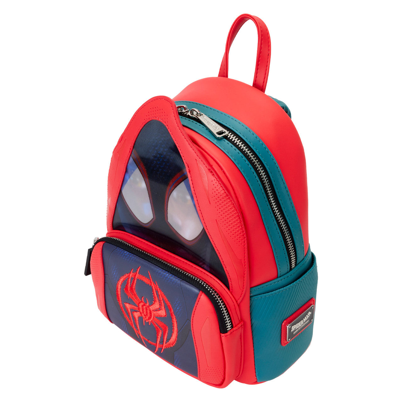 LOUNGEFLY : MARVEL - Miles Morales  Hoody Cosplay Spider-Verse Mini Backpack