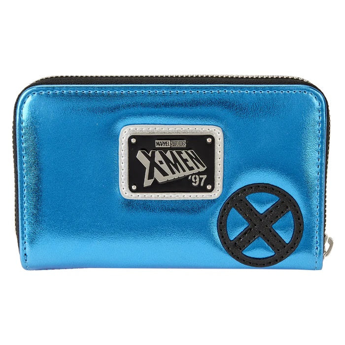 LOUNGEFLY : MARVEL - Wolverine Metallic Zip Purse