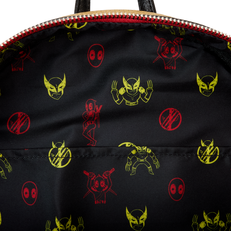 LOUNGEFLY : MARVEL - Deadpool Wolverine Mini Backpack