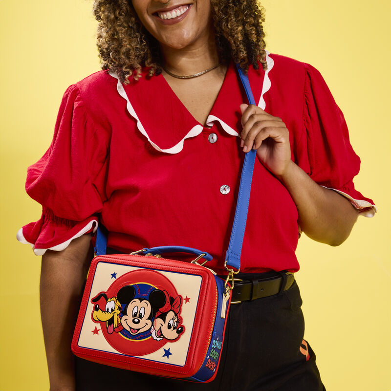 LOUNGEFLY : DISNEY - Mickey & Friends Classic Crossbody Bag