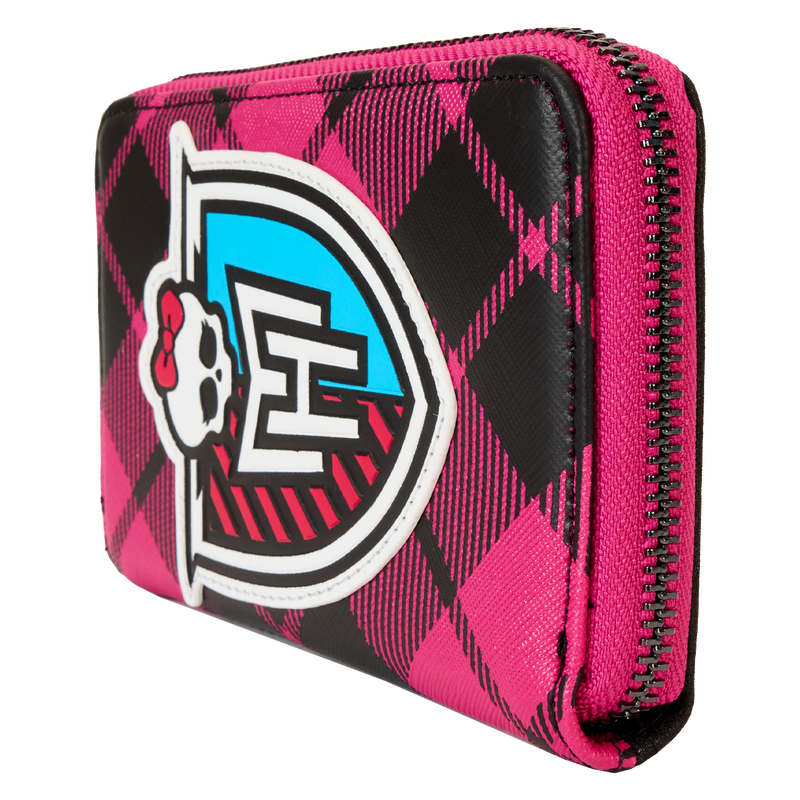 LOUNGEFLY : MATTEL - Monster High Logo Zip Around Purse