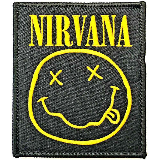 NIRVANA - Happy Face Woven Patch