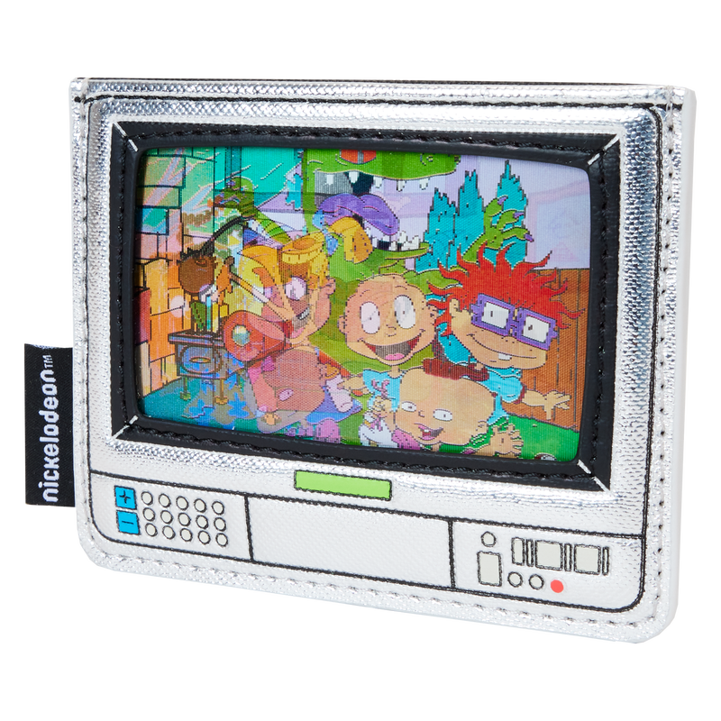 LOUNGEFLY : NICKELODEON - Retro TV Triple Lenticular Card Holder