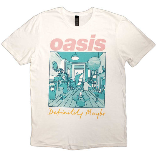 OASIS - Definitely Maybe Illustration Colour T-Shirt