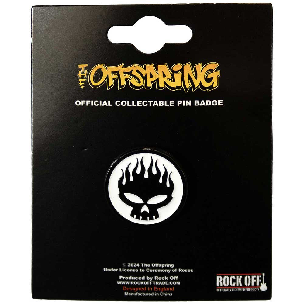 OFFSPRING - Skull Metal Pin Badge