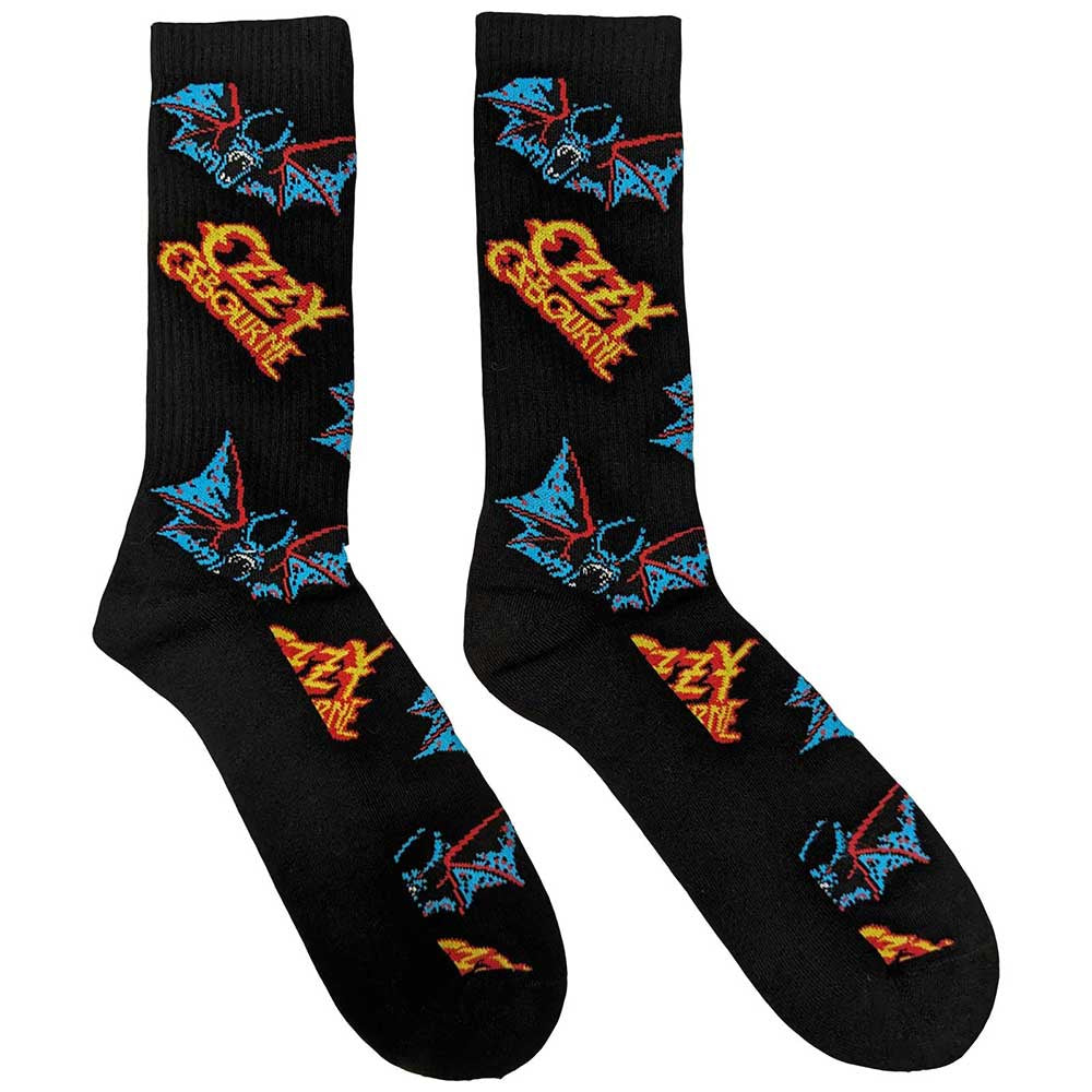 OZZY OSBOURNE - Logos & Bats Socks (7-11)