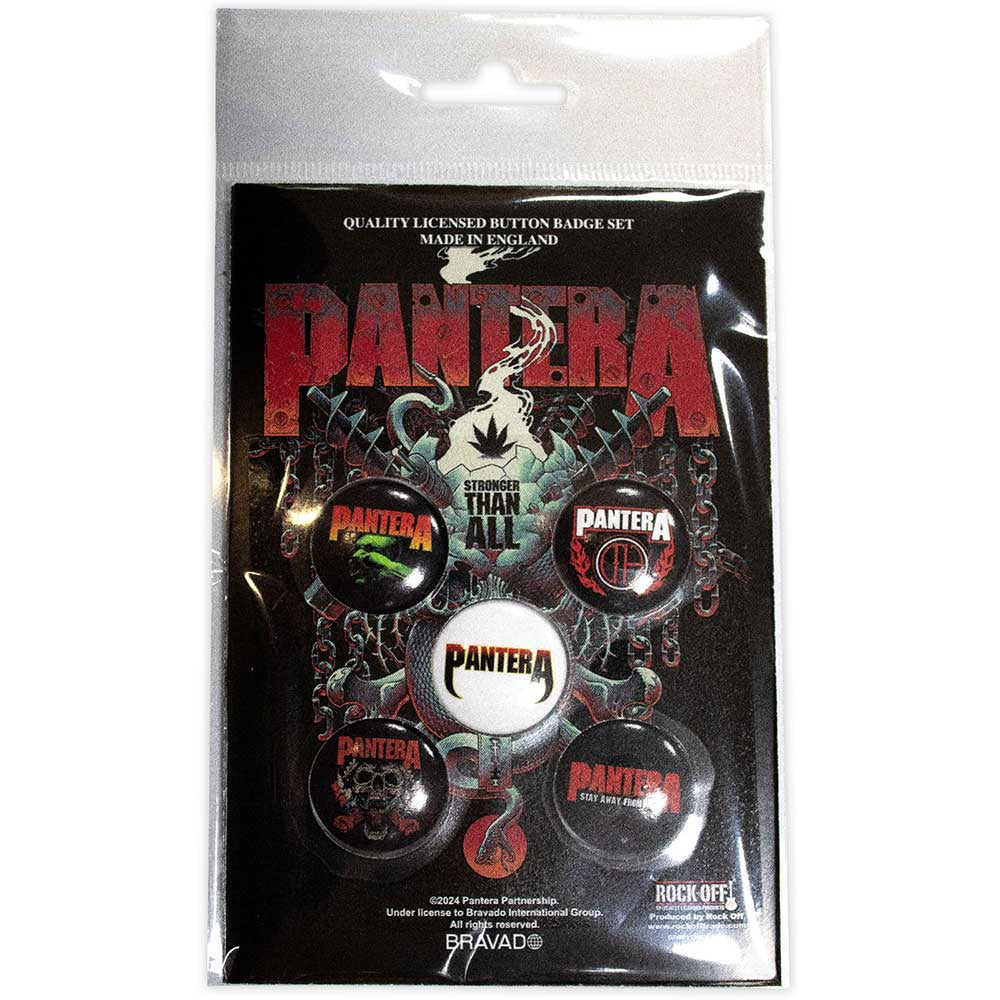 PANTERA - Stay Away From Me Badge Pack