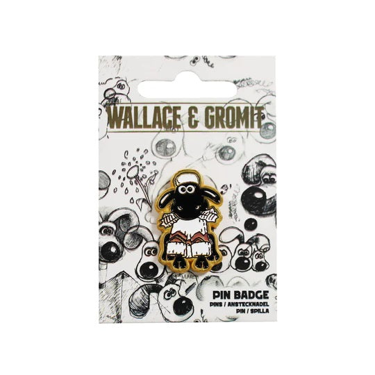 WALLACE & GROMIT - Shaun Pin Badge