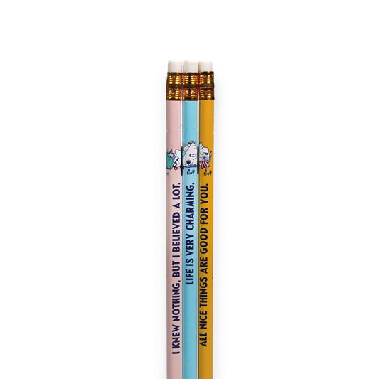 MOOMINS - Set of 3 Pencils