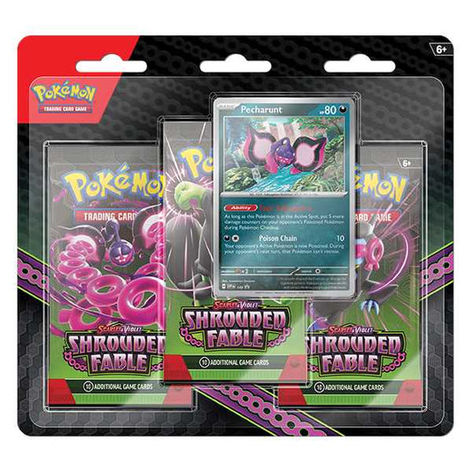 POKEMON - SV6.5 Shrouded Fable 3-Pack Blister Pack