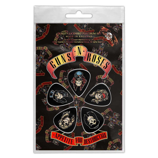 GUNS N' ROSES - Appetite For Destruction Plectrum Pack