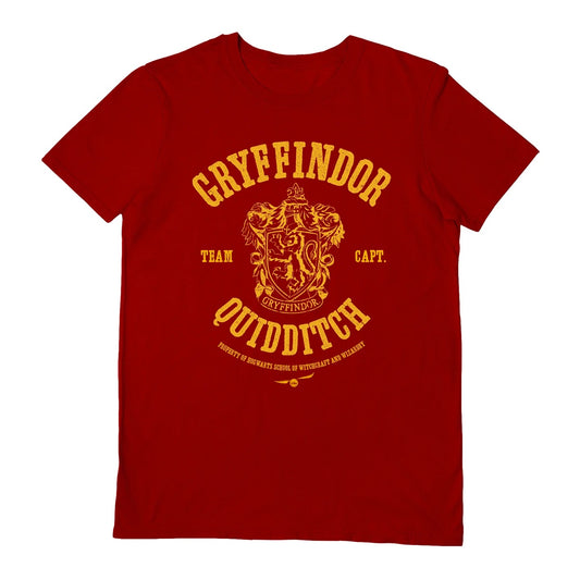 HARRY POTTER - Gryffindor Quidditch Team Captain T-Shirt