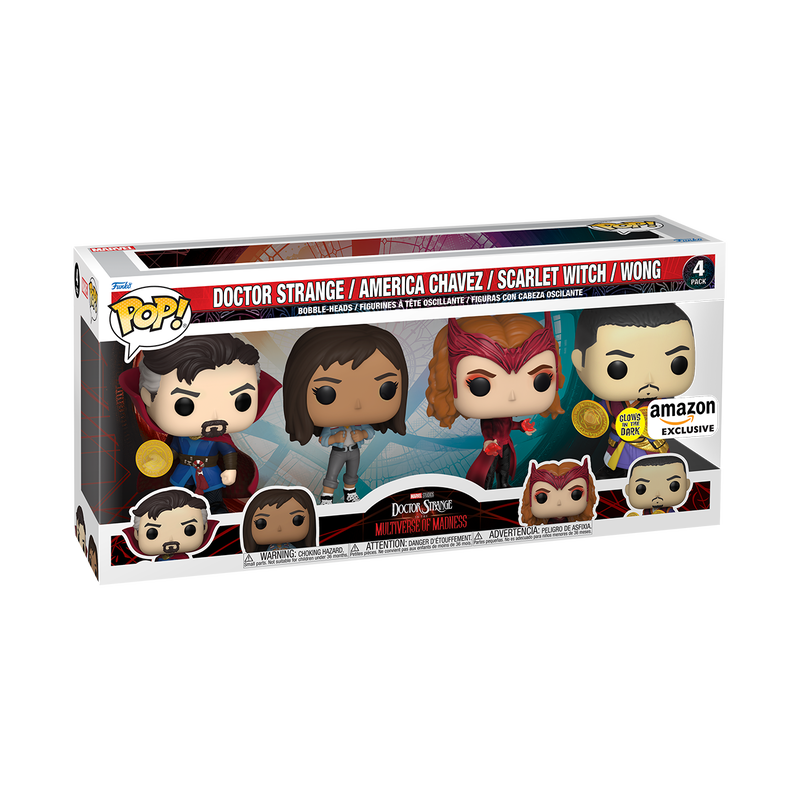 MARVEL : DOCTOR STRANGE - 4 Pack Funko Pop!