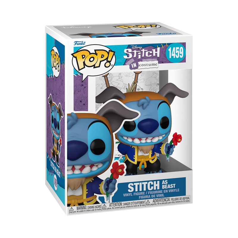 DISNEY : STITCH IN COSTUME - Stitch as Beast #1459 Funko Pop!