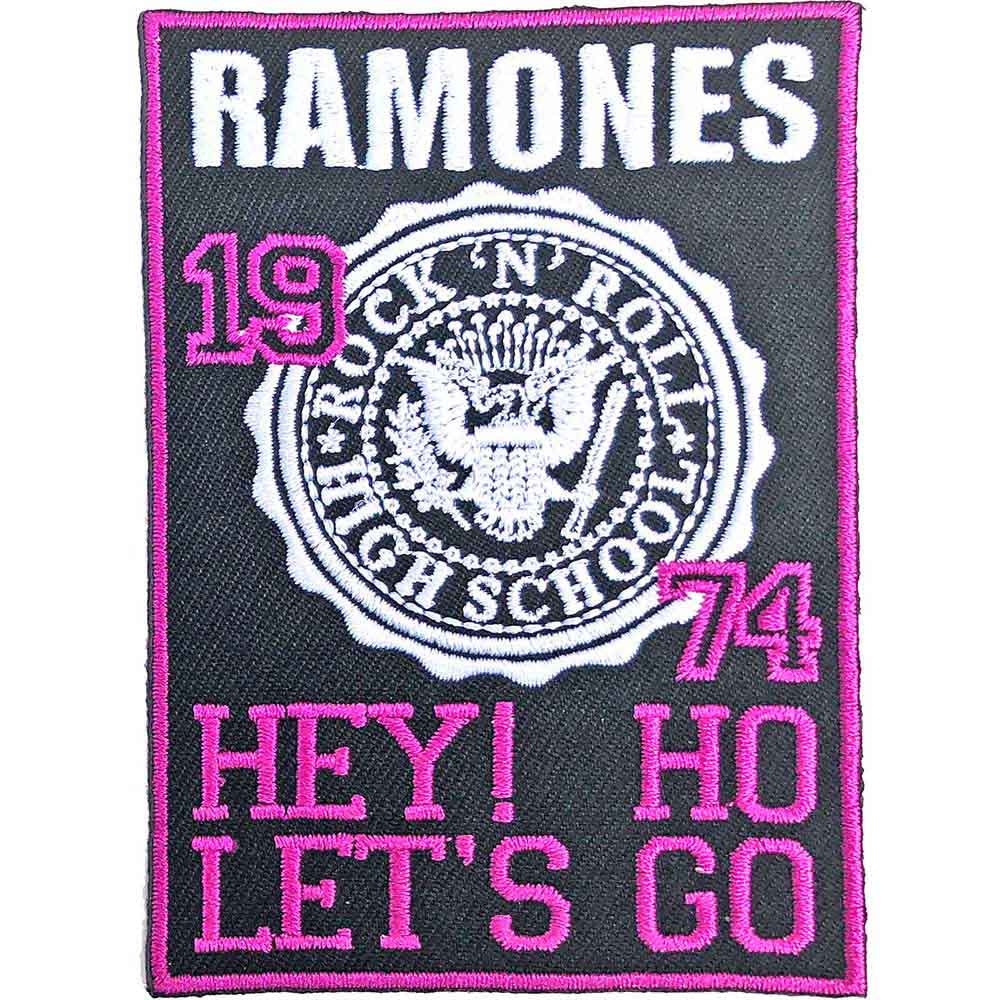 RAMONES - High School Woven Patch