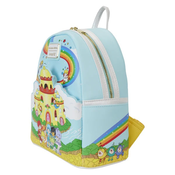 LOUNGEFLY : HALLMARK - Rainbow Brite Castle Group Mini Backpack