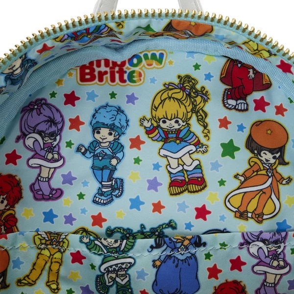 LOUNGEFLY : HALLMARK - Rainbow Brite Castle Group Mini Backpack