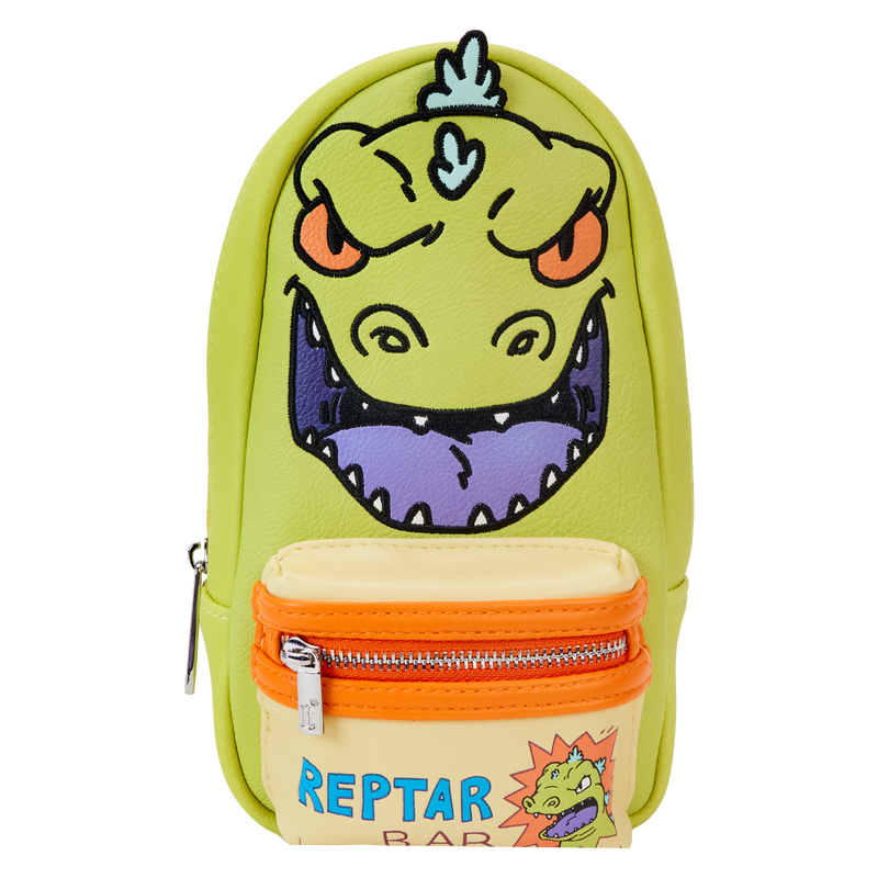 LOUNGEFLY : NICKELODEON - Rugrats Reptar Cosplay Mini Backpack Pencil Case