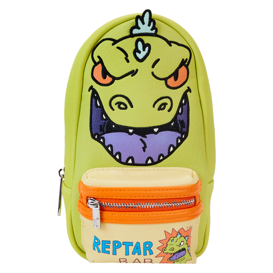 LOUNGEFLY : NICKELODEON - Rugrats Reptar Cosplay Mini Backpack Pencil Case