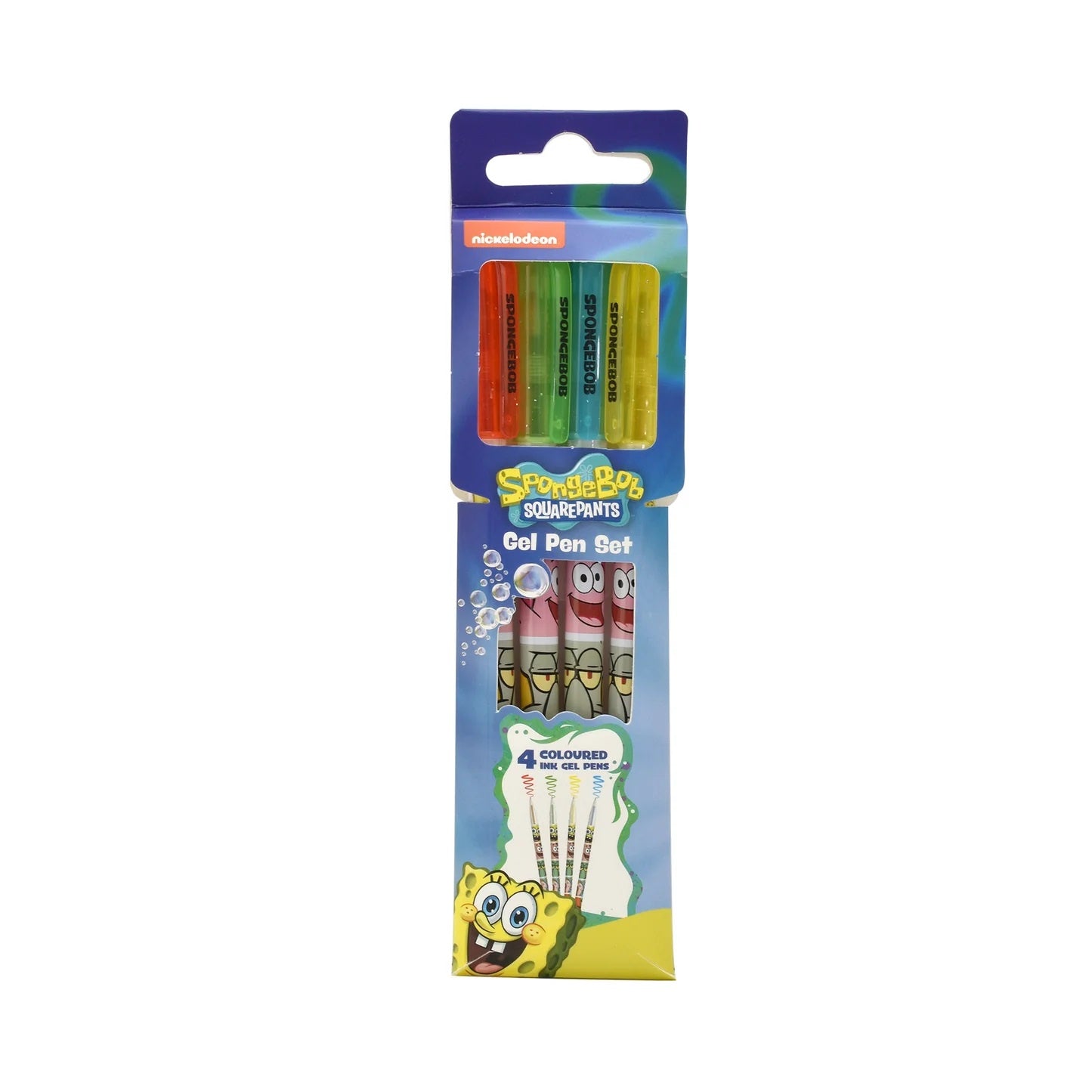 SPONGEBOB SQUAREPANTS - Gel Pen Set