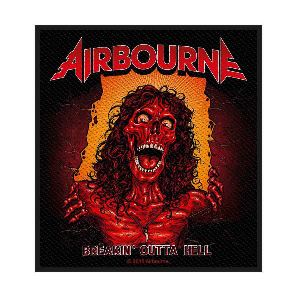 AIRBOURNE - Breakin' Outta Hell Woven Patch