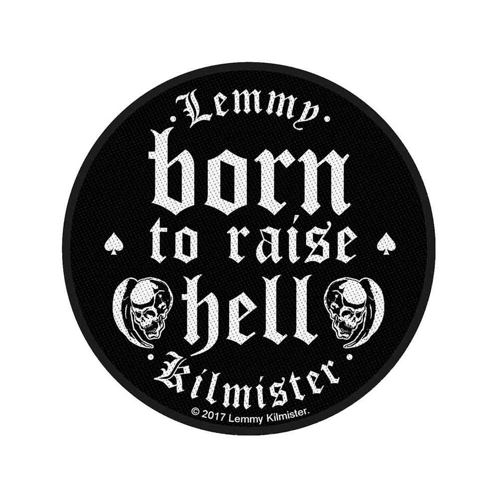 LEMMY - Born To Raise Hell Woven Patch