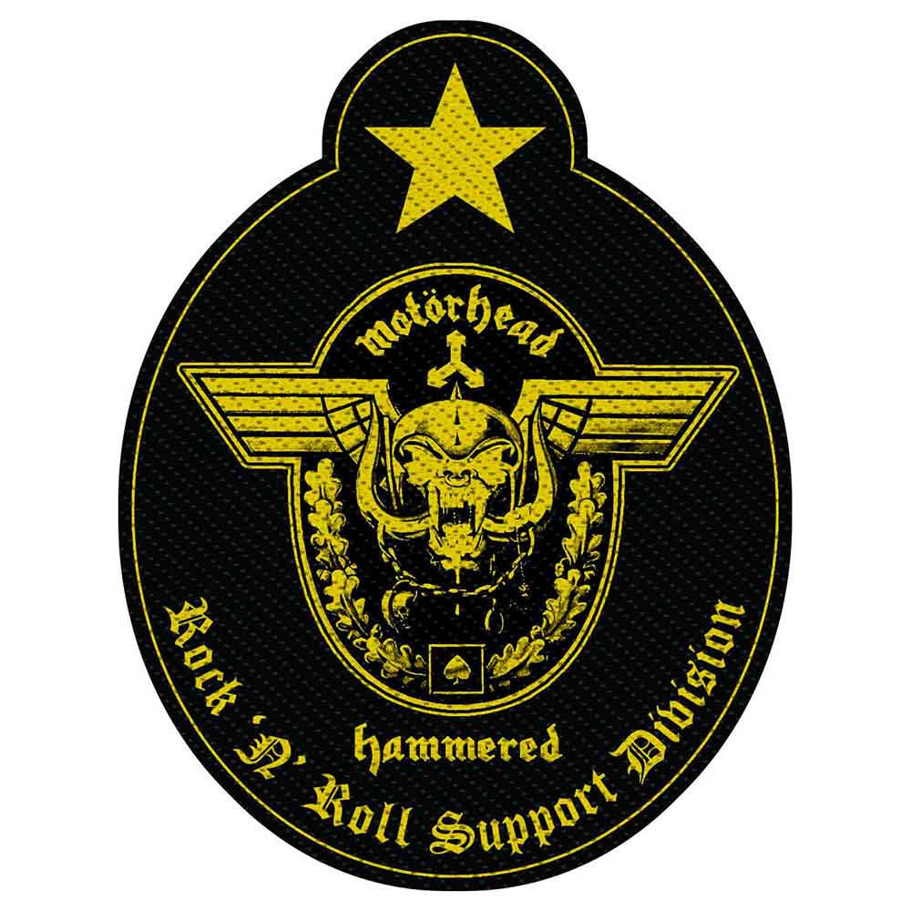 MOTORHEAD - Support Division Woven Patch