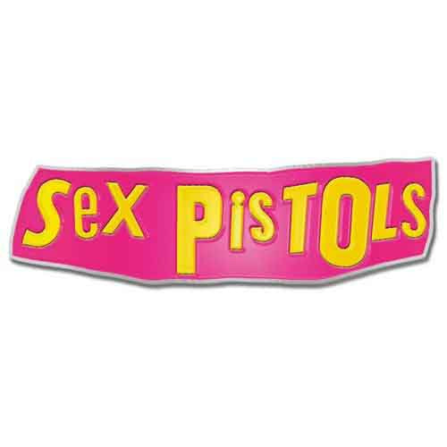 SEX PISTOLS - Logo Metal Pin Badge