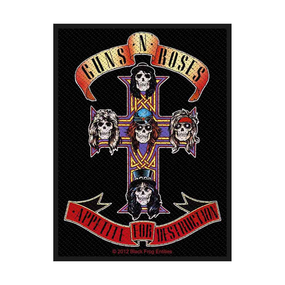 GUNS N' ROSES - Appetite Woven Patch