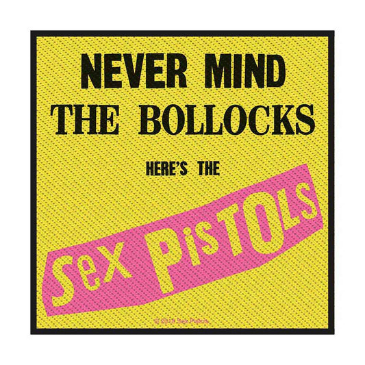 SEX PISTOLS - Never Mind The Bollocks Woven Patch