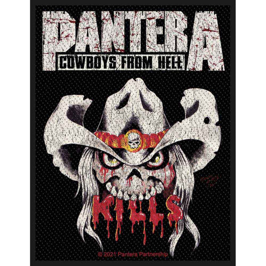 PANTERA - Cowboys From Hell Kills Woven Patch