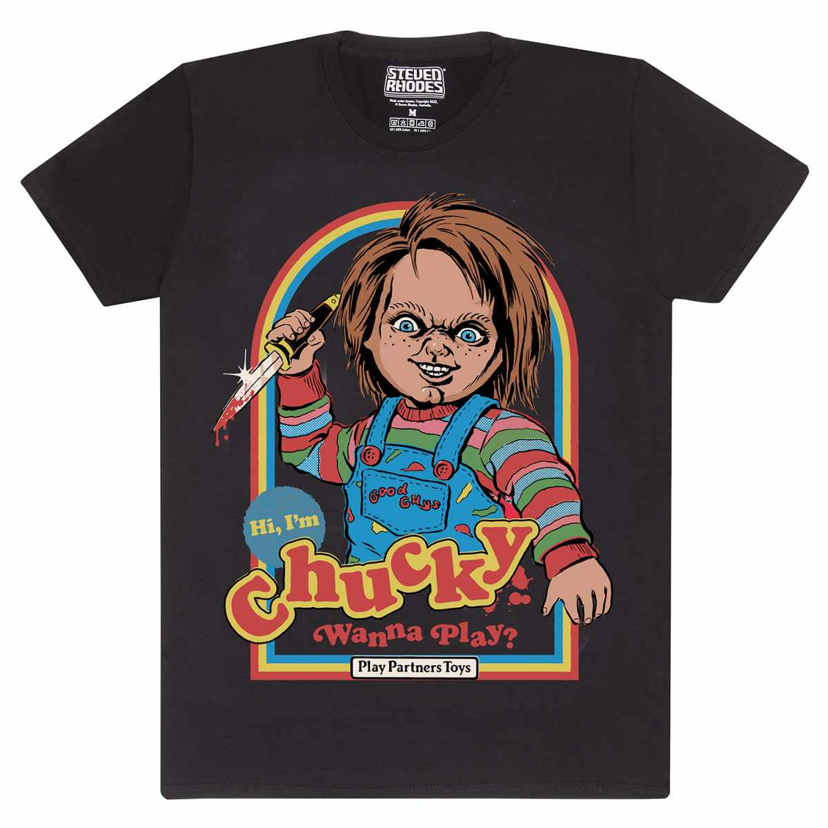 STEVEN RHODES - Chucky Wanna Play T-Shirt