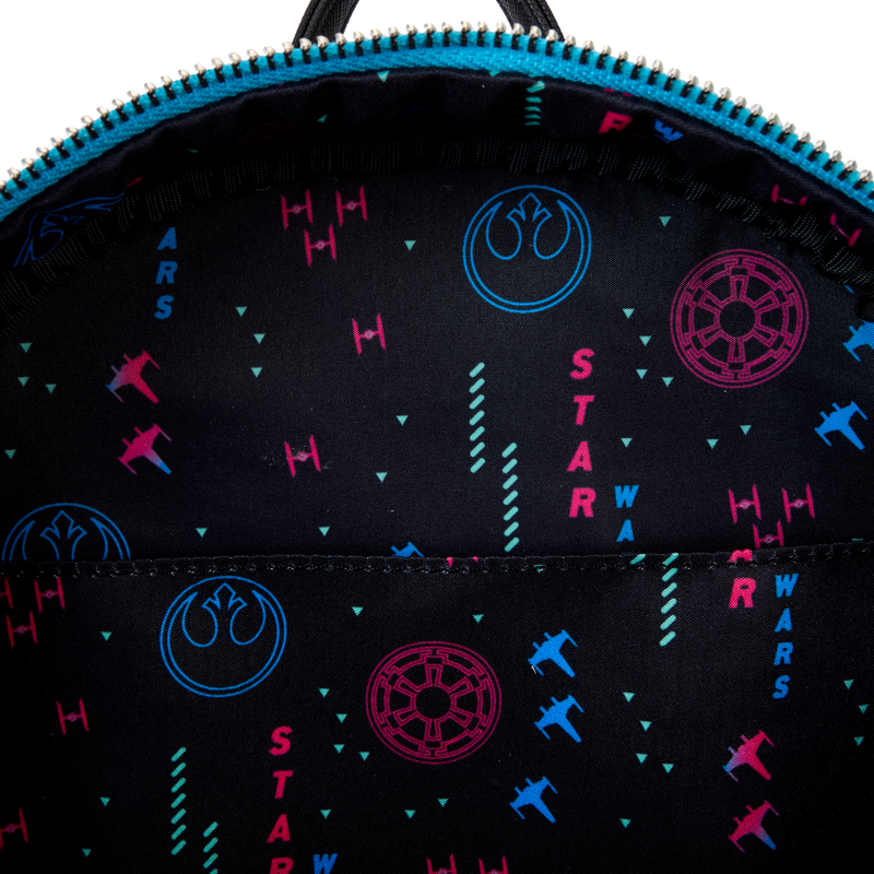 LOUNGEFLY : STAR WARS - Rebels vs Empire Galactic Light Up Glow Mini Backpack