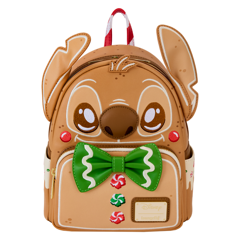 LOUNGEFLY : LILO & STITCH - Stitch Scented Gingerbread Cosplay Mini Backpack